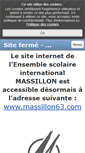 Mobile Screenshot of massillon63.fr
